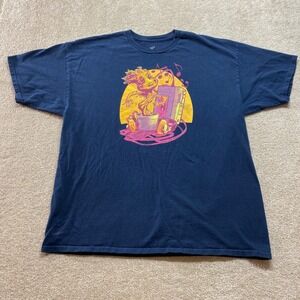 TeeFury Shirt Mens 2XL Groot Music Boombox Headphones Retro Graphic‎ Tee
